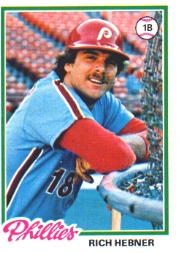 1978 Topps Baseball Cards      026      Rich Hebner